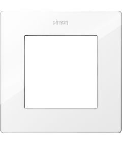 Cadre simple blanc Simon 24 Harmonie