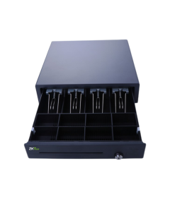 ZKC0408 est Un tiroir-caisse standard en métal avec suffisamment d’espace