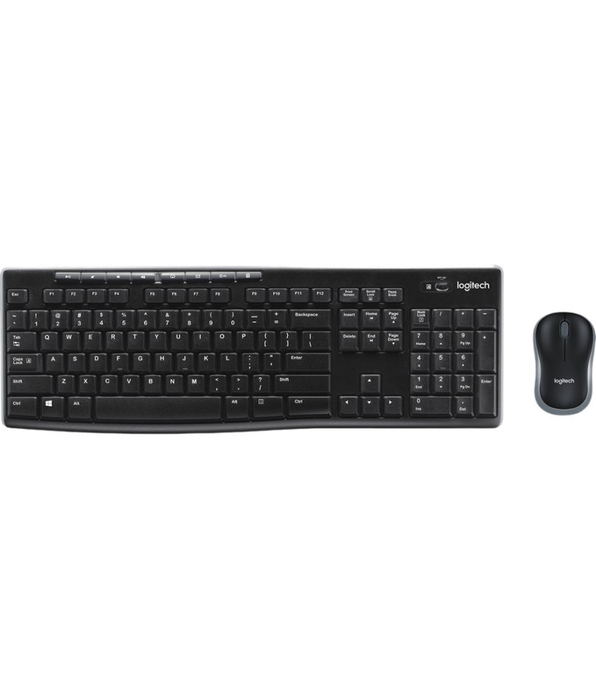 Logitech Wireless Desktop MK270 - Ensemble sans fil souris + clavier