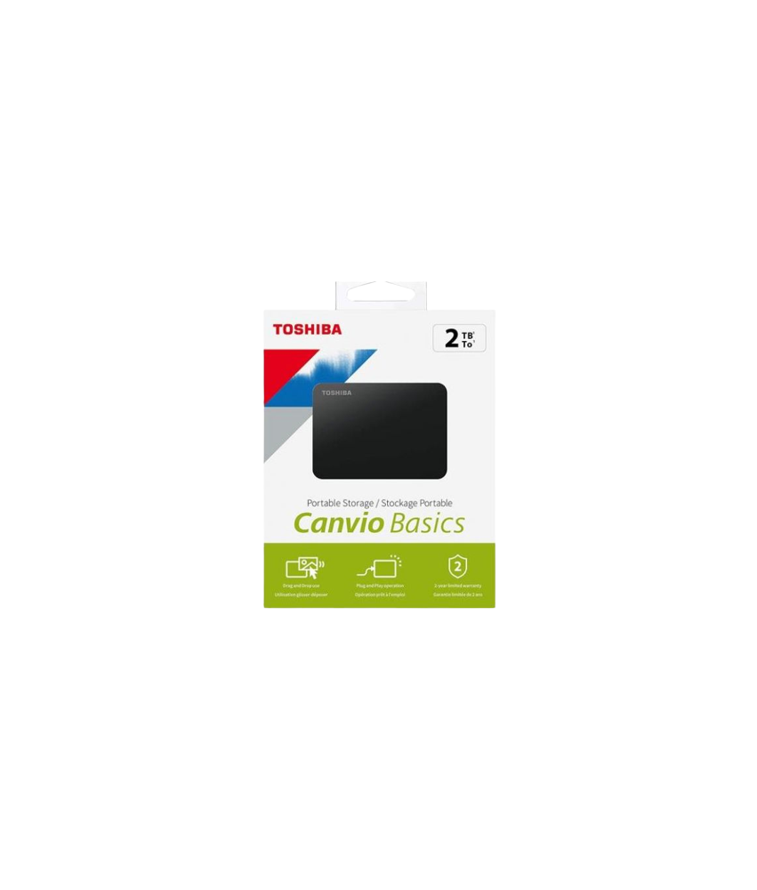 Disque dur Externe de 2.5 pouces Canvio Basics 2TB