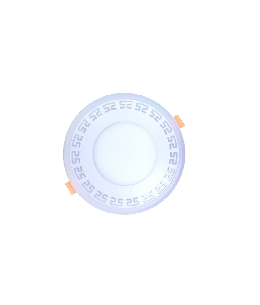 Panel LED Encastrable Rose  3 Position 3+3W