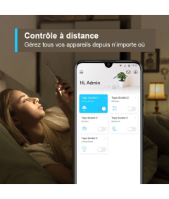 Mini Prise Connectée WiFi Tapo P100