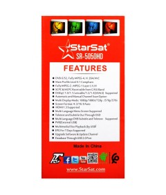 Récepteur Starsat 5050