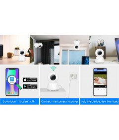 Caméra WiFi IP Robot Full HD